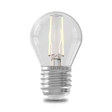 Calex Filament LED Lamp - E27 - P45 - Clear