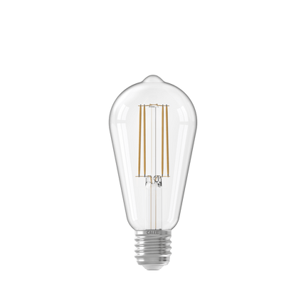 Calex Filament LED Lamp - E27 - ST64 - Clear