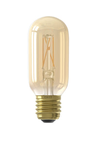 Calex Filament LED Lamp - E27 - T45 - Gold - 4W - Dimmable