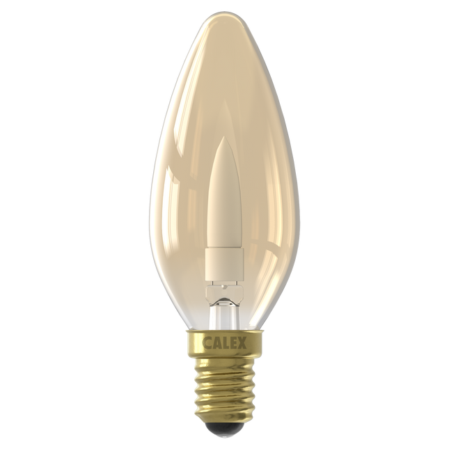 Calex Flame - E14 - B35 - Gold