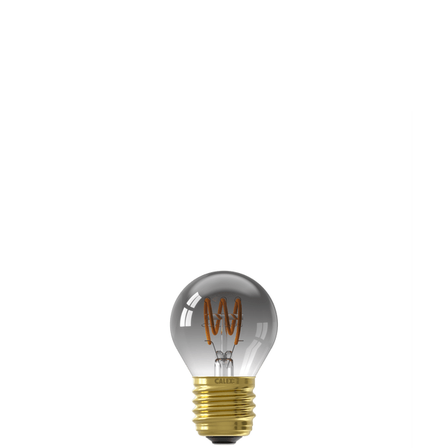 Calex Flex Filament LED Lamp - E27 - P45 - Titanium
