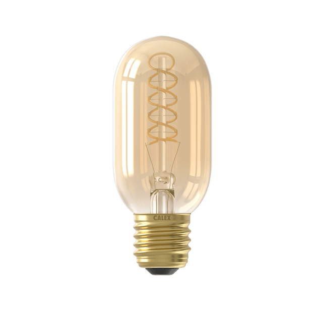 Calex Flex Filament LED Lamp - E27 - T45 - Gold