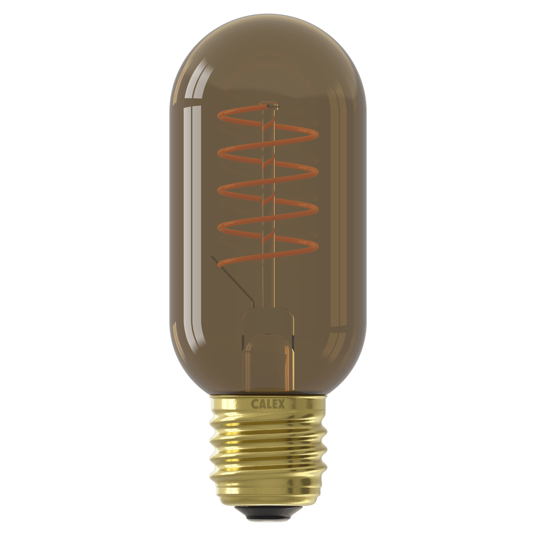 Calex Led Filament Calex Flex Filament LED Lamp - E27 - T45 - Gold