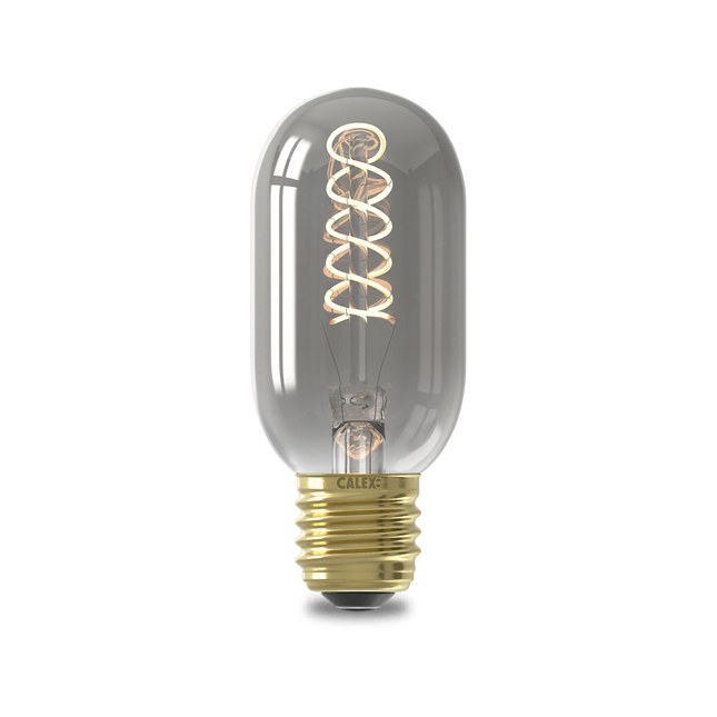 Calex Flex FilamentLED Lamp - E27 - T45 - Titanium