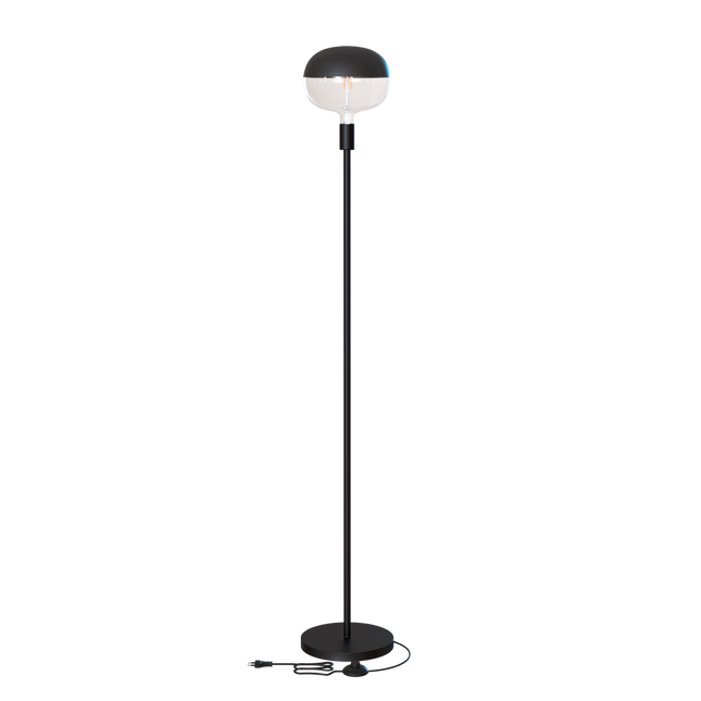 Calex - Floor lamp - E27 - incl. on/off switch - Black
