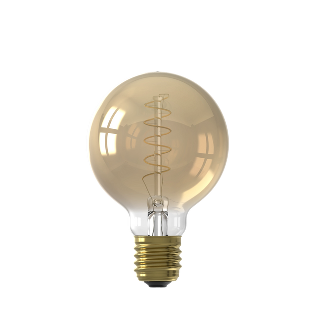 Calex Globe Bulb Flex Filament – G80 – E27 - Gold