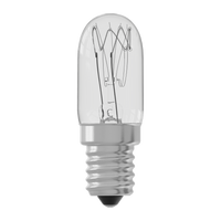 Calex Glühlampe - E12 - T18 - Klar - 10W