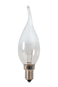 Calex Glühlampe - E14 - BXS35 - Klar - 10W