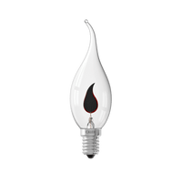 Calex Glühlampe - E14 - BXS35 - Flamme