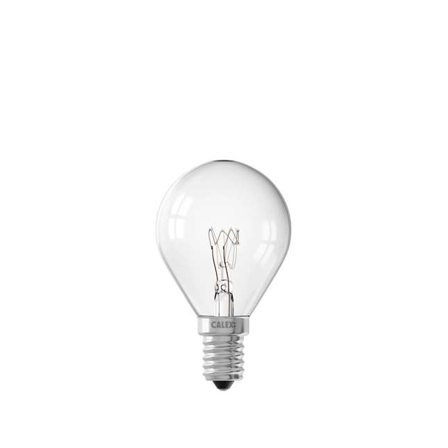 Calex Incandescent Bulb - E14 - P45 - Clear