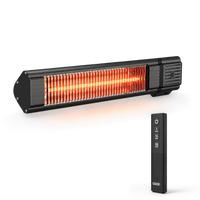 Calex Infrared Patio Heater – 2000W – Black