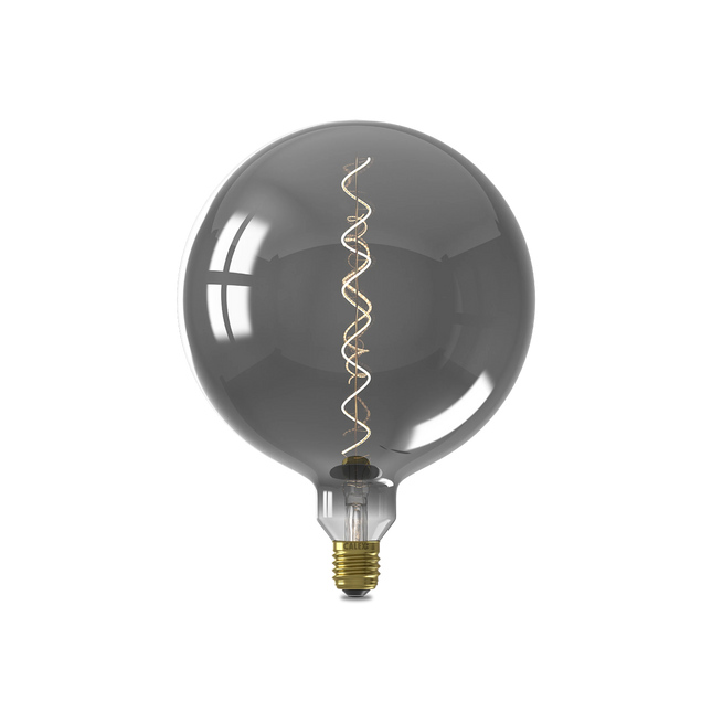 Calex Kalmar Bulb - E27 - Filament - Titanium