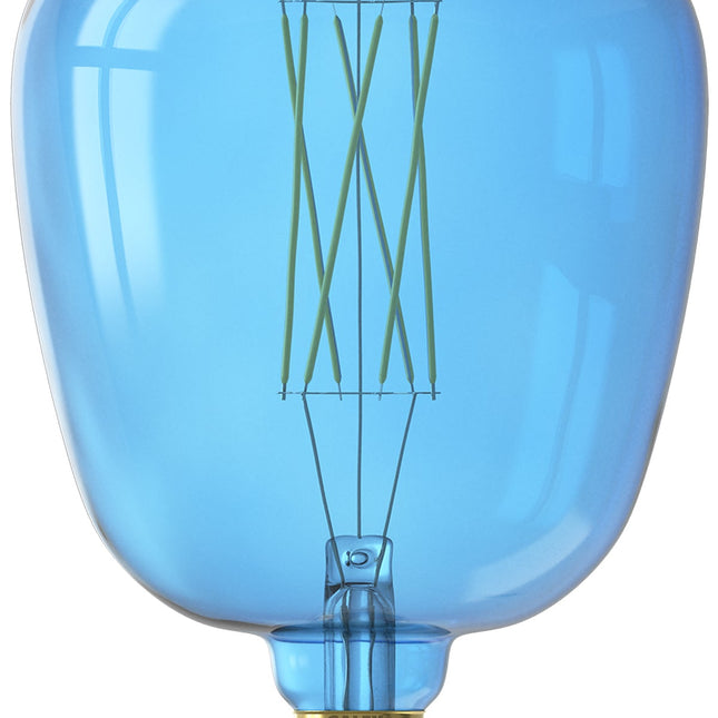 Calex Kiruna Sapphire Blue LED Bulb - E27 - 4W - Dimmable