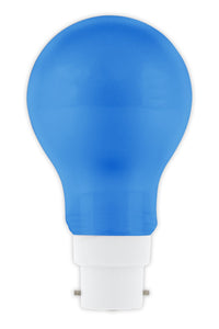 Calex LED-Lampe - B22 - A60 - Blau - 1W