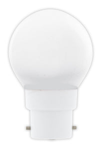 Calex LED Bulb - B22 - P45 - White - 1W