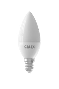 Calex LED-Lampe - E14 - B38 - Weiß - 3W