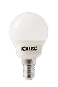 Calex LED-Lampe - E14 - P45 - Weiß - 3W