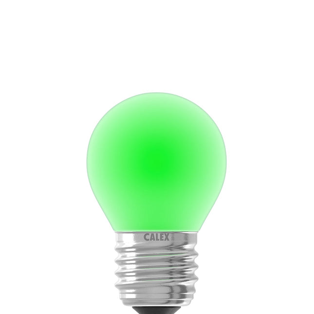 Calex LED Bulb - E27 - P45 - Green - 1W