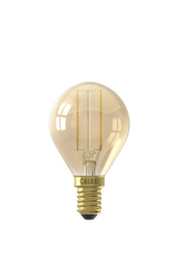 Calex LED Bulb - Filament - E14 - P45 - Gold - 2W