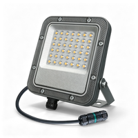 Calex LED Floodlight 30W - 4000K - IP65 - Grey