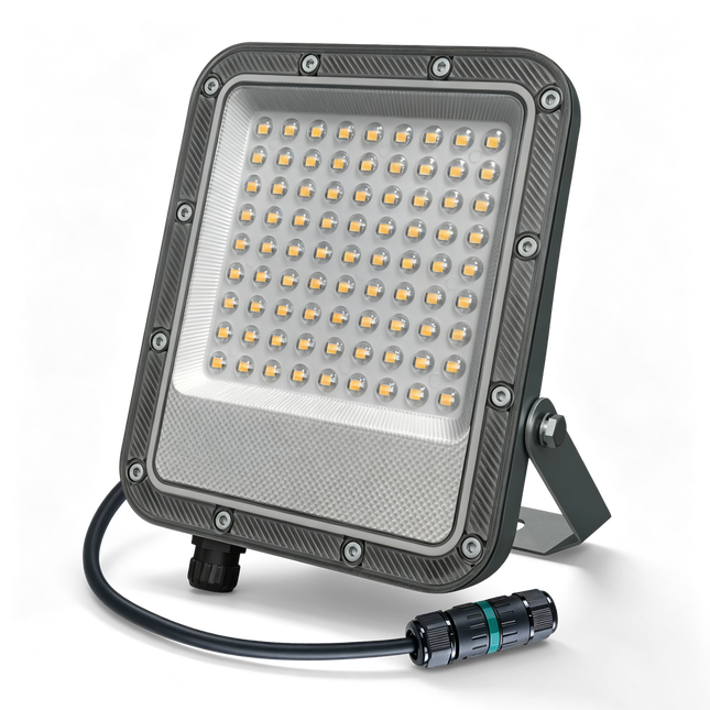 Calex LED Floodlight 50W - 4000K - IP65 - Grey