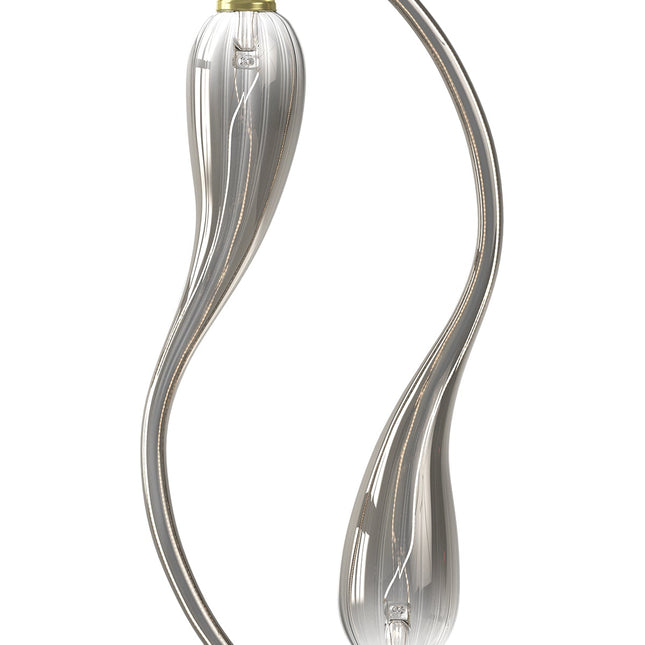 Calex Lamda LED Lamp - E27 - Titanium - 4W - Dimmable - 2-Pack