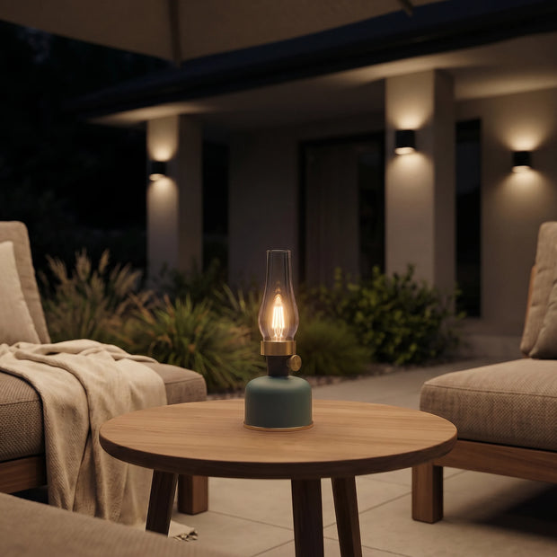 Calex Lavinio Rechargeable Table Light - Green