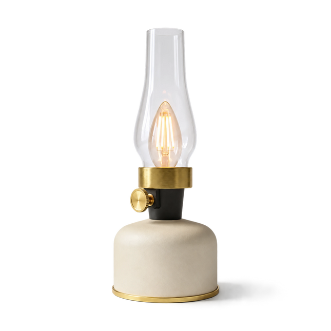 Calex Lavinio Rechargeable Table Light - Sand