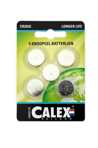 Calex Lithium-Batterie - CR2032 - 5er-Pack