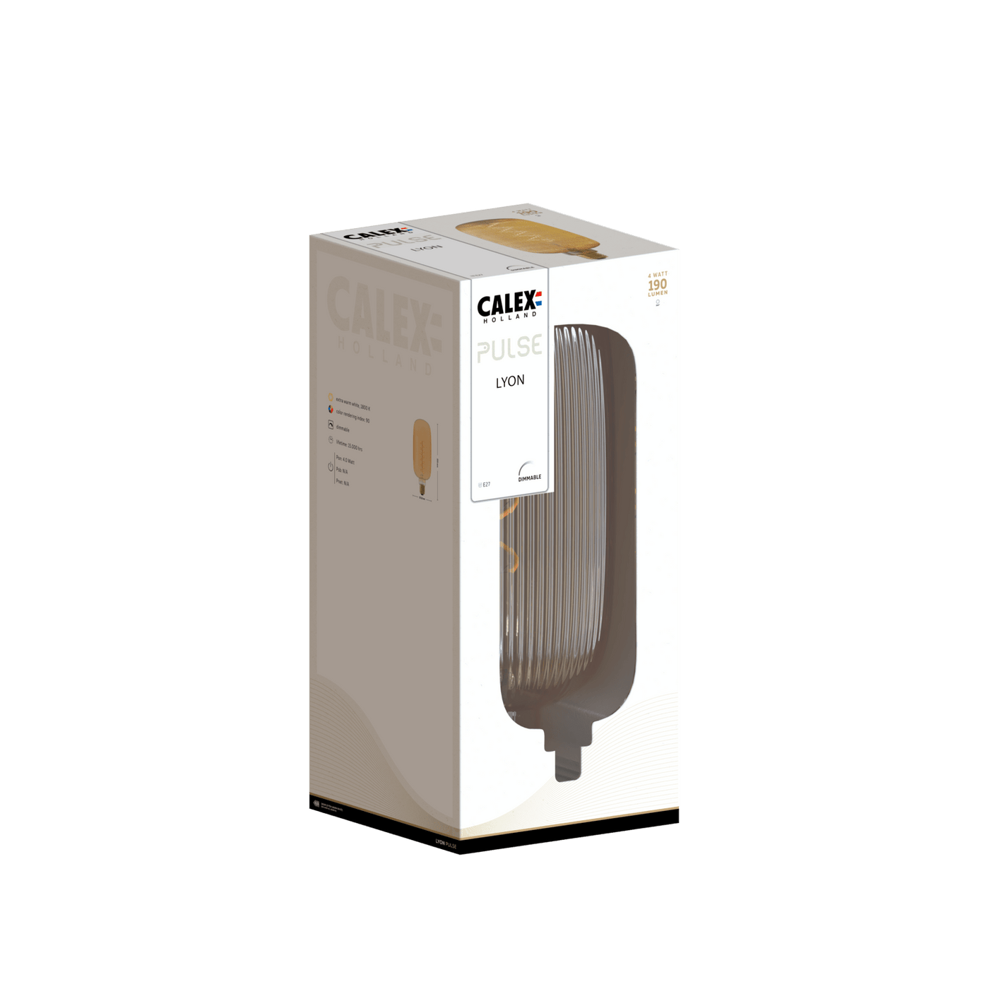 Calax Bulb Calex Lyon Bulb - E27 - Filament - Gold