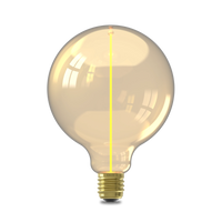 Calex Magneto LED-Lampe - E27 - G125 - Gold