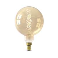 Calex Mega Globe Bulb - E27 - Filament - Gold