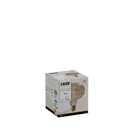 Calex Metz Bulb - E27 - Filament - Amber