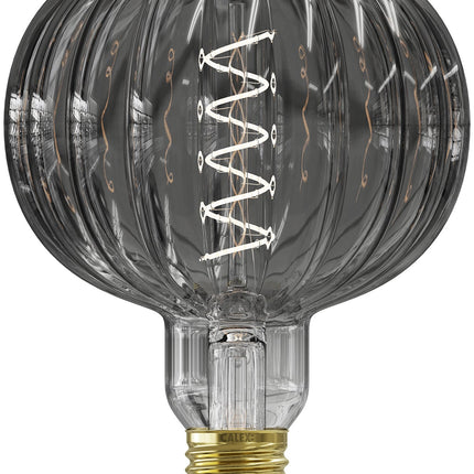 Calex Metz Smokey LED Bulb - E27 - G125 - 4W - Dimmable
