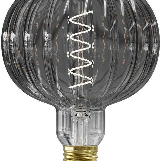Calex Metz Smokey LED Bulb - E27 - G125 - 4W - Dimmable