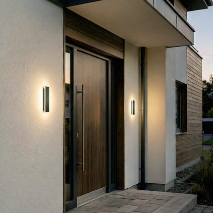Calex Montevia Villa Wall Light - 60 cm – Black