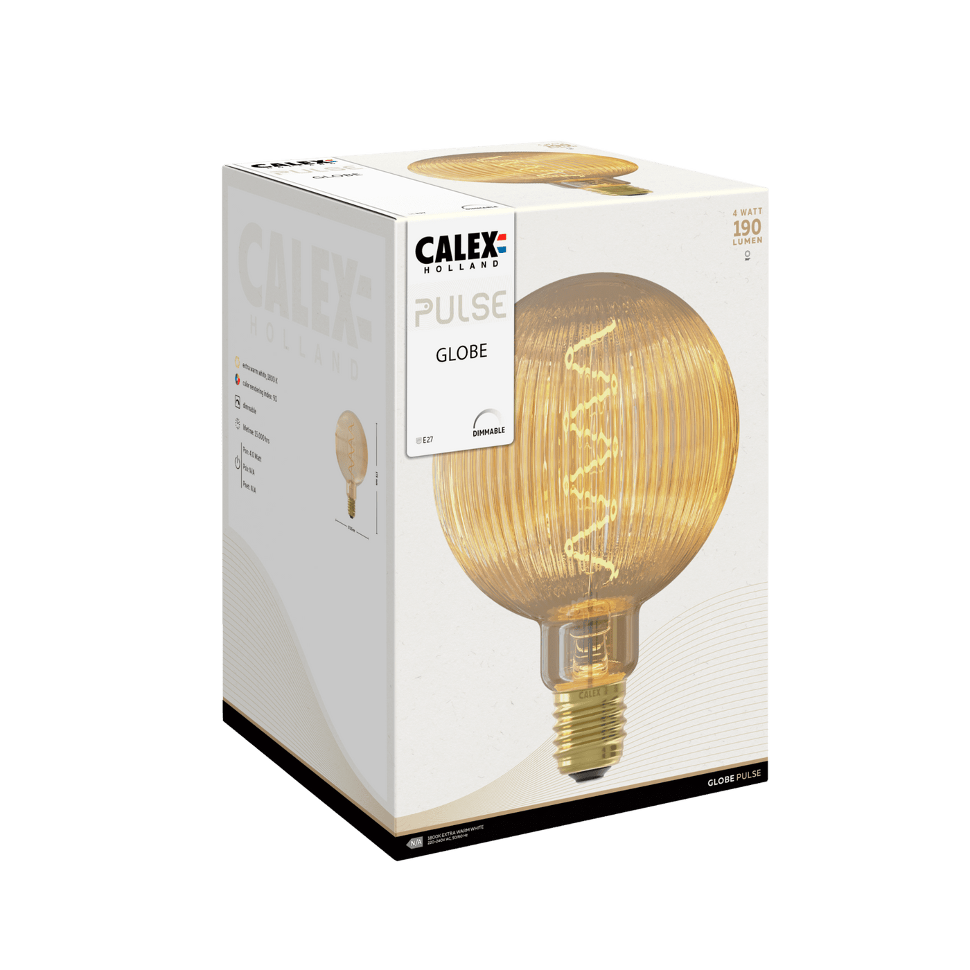 Calax Bulb Calex Nantes Bulb - E27 - Filament - Amber