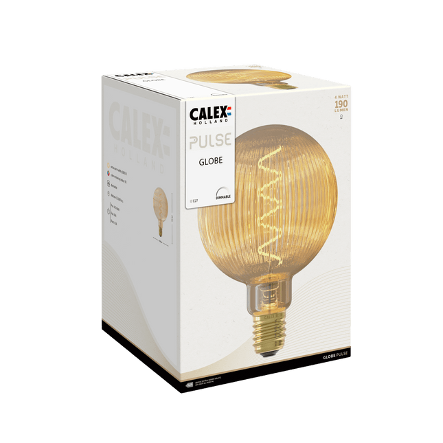 Calex Nantes Bulb - E27 - Filament - Amber