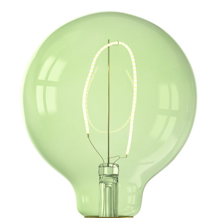 Calex Nora Emerald Green LED Bulb - E27 - G95 - 4W - Dimmable