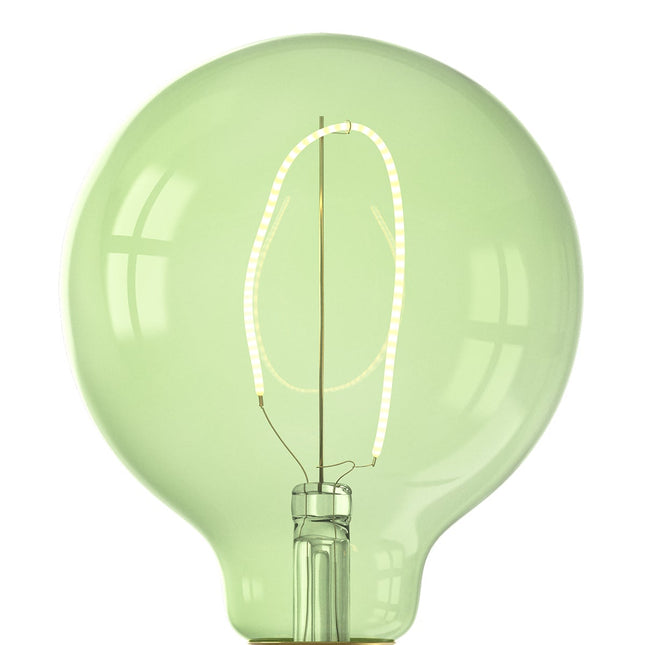 Calex Nora Emerald Green LED Bulb - E27 - G95 - 4W - Dimmable