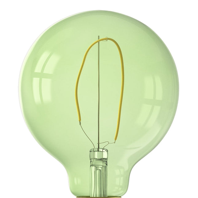 Calex Nora Emerald Green LED Bulb - E27 - G95 - 4W - Dimmable