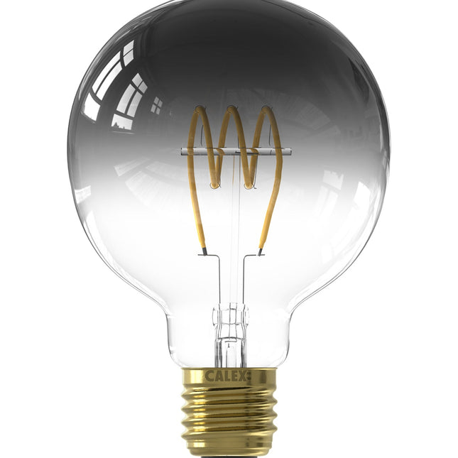 Calex Nora Gris LED Bulb - E27 - G95 - 3W - Dimmable