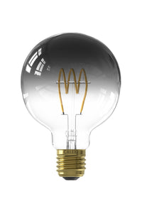 Calex Nora Grau LED-Lampe - E27 - G95 - 3W - Dimmbar