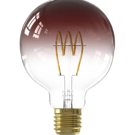 Calex Nora Marron LED Bulb - E27 - G95 - 3W - Dimmable