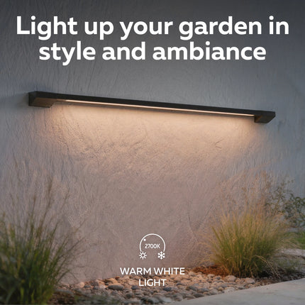 Calex Novara Wall Light – Integrated LED – Black