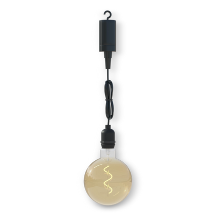 Calex Outdoor Pendant Light - G125 - Gold