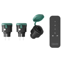 Calex Prise Extérieure - 3x Prises - Télécommande