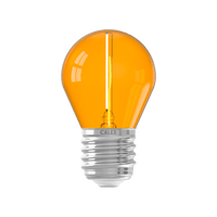 Calex Party Lampe - E27 - G45 - Orange