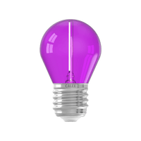Calex Ampoule de Fête - E27 - G45 - Violet