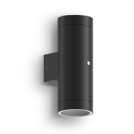 Calex Pavia Wall Light - 2x GU10 - Black